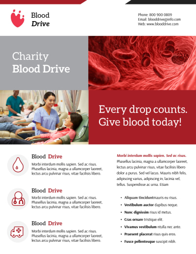 Classic Blood Drive   Side 1 Image