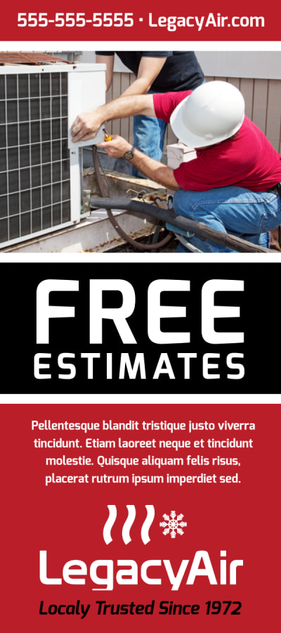 Free Estimates HVAC   xk47zi2f6n Side 1 Image